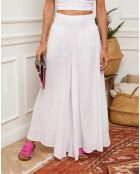 Pantalon 100% Lin Dagor blanc