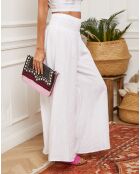 Pantalon 100% Lin Dagor blanc