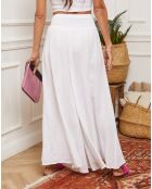 Pantalon 100% Lin Dagor blanc