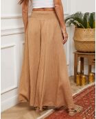 Pantalon 100% Lin Dagor camel