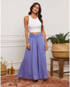 Pantalon 100% Lin Dagor violet
