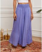 Pantalon 100% Lin Dagor violet