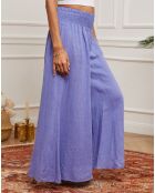 Pantalon 100% Lin Dagor violet