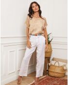 Top 100% Lin Fabioza camel
