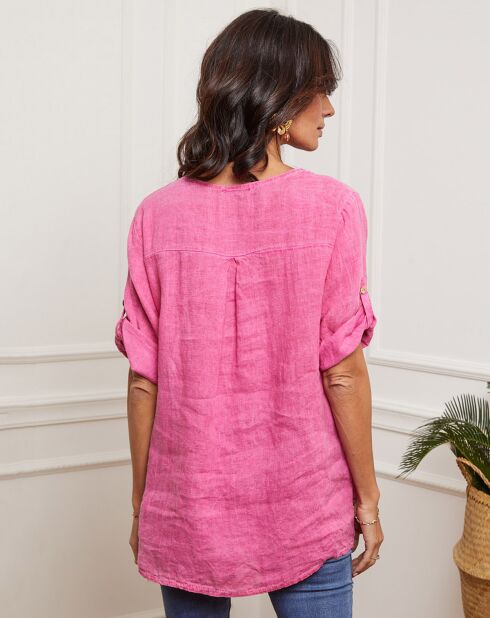 Top 100% Lin Jerubi fushia