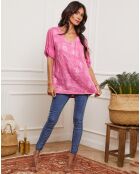 Top 100% Lin Jerubi fushia