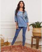 Top Johnson bleu jeans