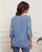 Top Johnson bleu jeans