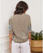 Top Johnson taupe