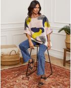 Blouse 100% Lin Krik rose