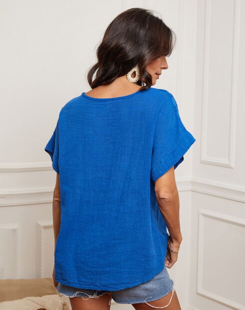 Top Lutarce blu royal