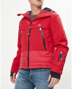 Veste de ski Seiko rouge