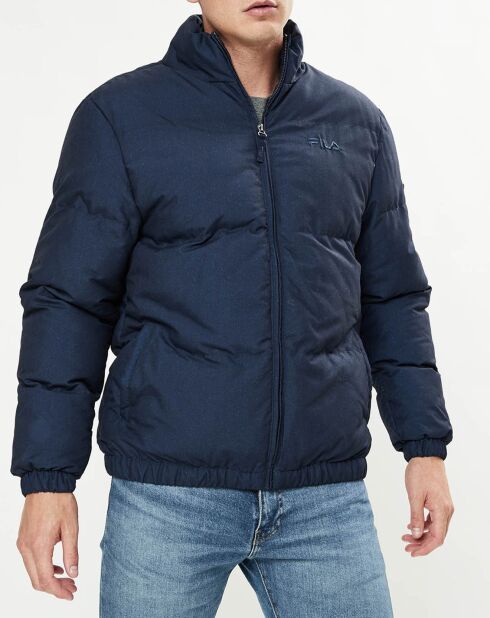 Doudoune Puffa bleu foncé denim