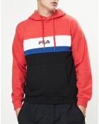 Sweat Radomir Hoody rouge/noir/blanc/bleu