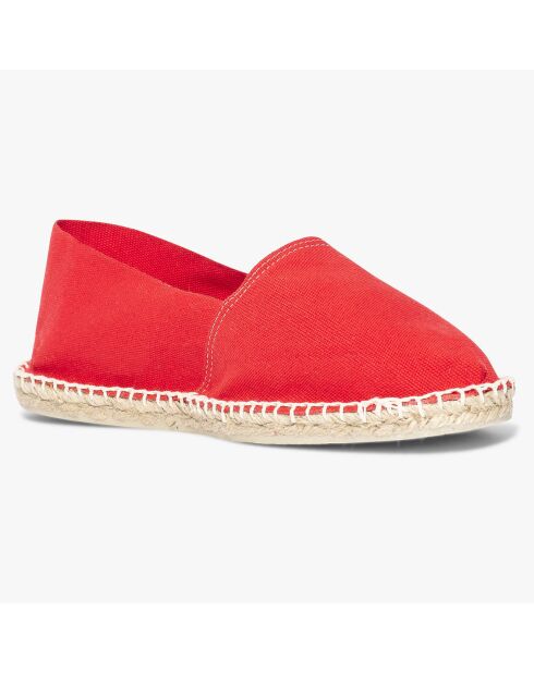 Espadrilles en Toile Jeremy rouges