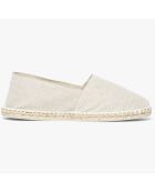 Espadrilles en Toile Jeremy beiges