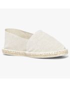 Espadrilles en Toile Jeremy beiges