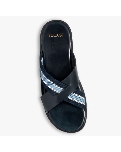 Agapi Marine leren sandalen