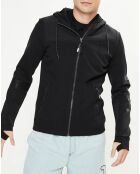 Sweat zippé Fai Hood noir