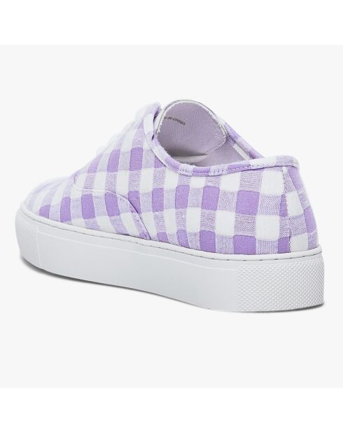 Baskets en Toile Nikolaus vichy lilas