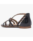 Sandales en Cuir Janna noires