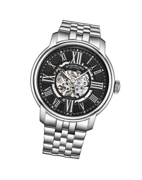 Montre Homme en Acier Automatique Legacy argentée
