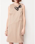 Robe courte Salma beige