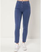 Pantalon slim Tomas bleu violet