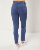 Pantalon slim Tomas bleu violet