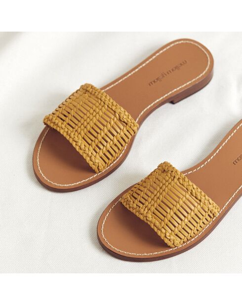 Sabot in pelle Betty gialli