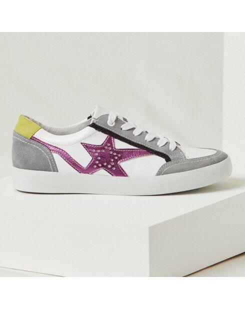Baskets en Cuir Betsie grises
