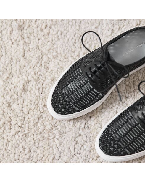 Baskets en Cuir Bea noires