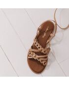 Sandales en Cuir Lola nude