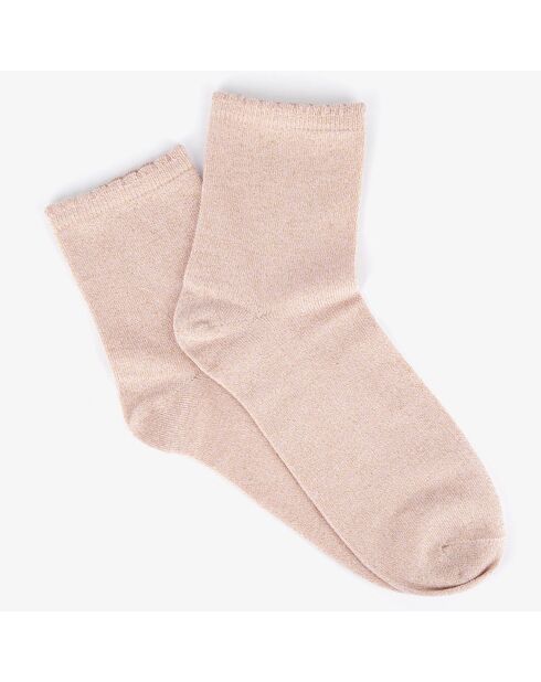 Chaussettes Adorée roses