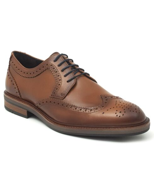 Derbies en Cuir Homa marron