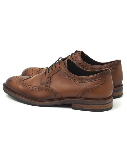 Derbies en Cuir Homa marron