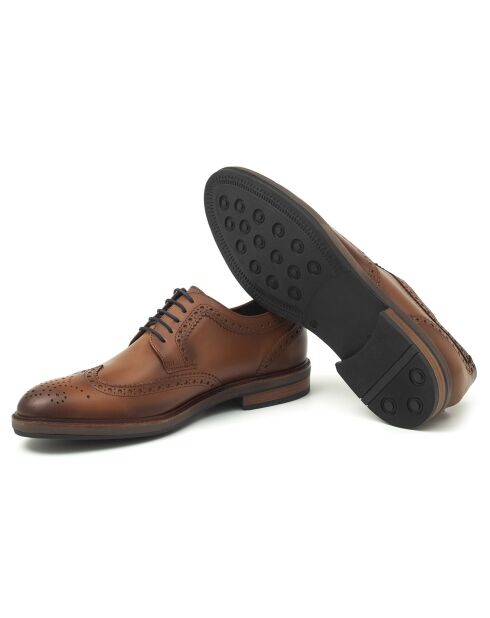Derbies en Cuir Homa marron