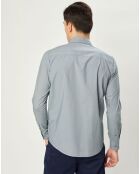 Chemise Regular Fit Bacary acier