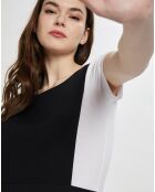 Robe ouverte 100% Laine noire