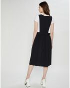 Robe ouverte 100% Laine noire