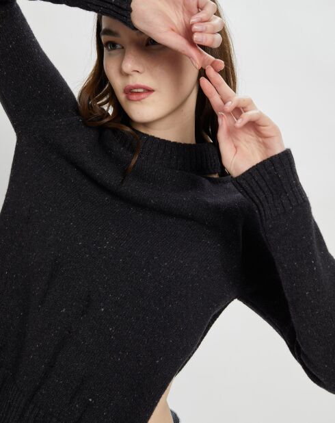Pull 100% Laine Crew Neck anthracite