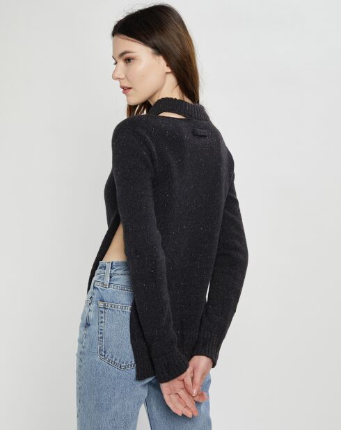 Pull 100% Laine Crew Neck anthracite