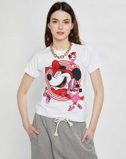 T-Shirt Minnie blanc
