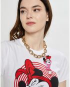 T-Shirt Minnie blanc