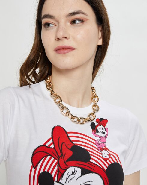 T-Shirt Minnie blanc