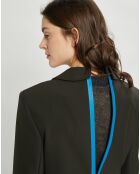 Veste Double Breasted kaki foncé