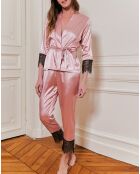 Ensemble Tamila rose/noir