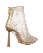 Bottines Reta dorées - Talon 11 cm