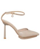 Slingbacks Light beiges - Talon 11 cm
