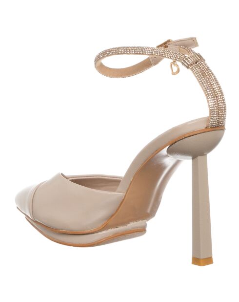 Slingbacks Light beiges - Talon 11 cm